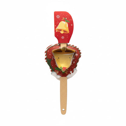 Set Espátula y Cortador Navideño