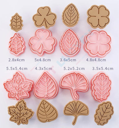 CORTADORES HOJAS 8 PCS CK