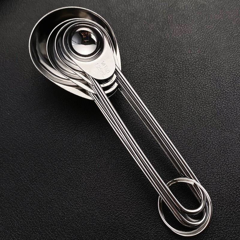 Set Cucharitas Medidora Acero Inoxidable