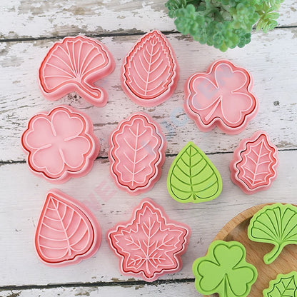 CORTADORES HOJAS 8 PCS CK