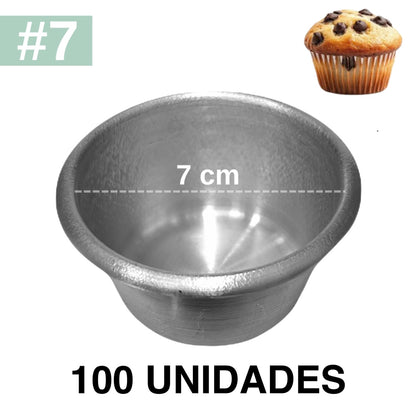 Molde Cupcake #7 Aluminio