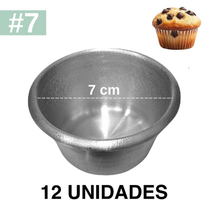 Molde Cupcake #7 Aluminio