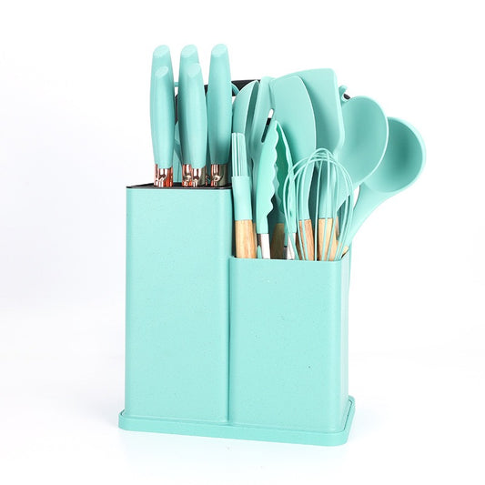 SET CUCHILLOS Y ESPATULAS