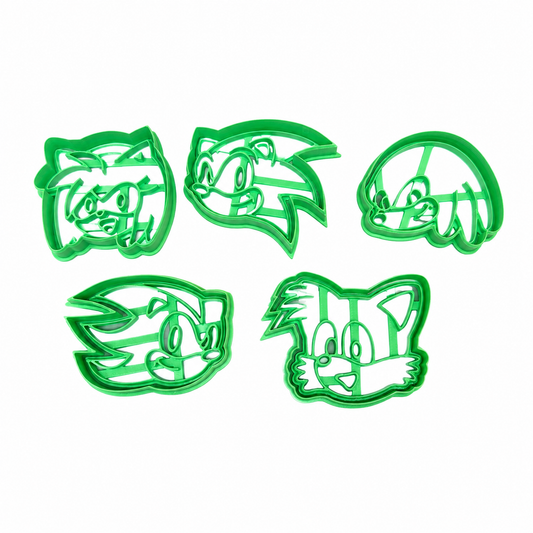 Set 5 Cortadores 5-7 cm Sonic