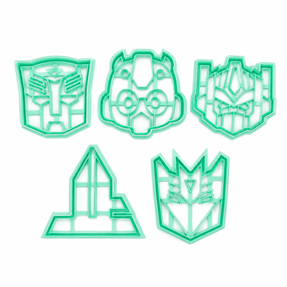 Set 5 cortadores Transformer