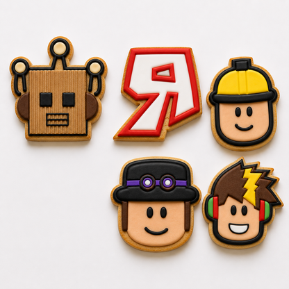 Set 5 Cortadores 5-7 cm Roblox